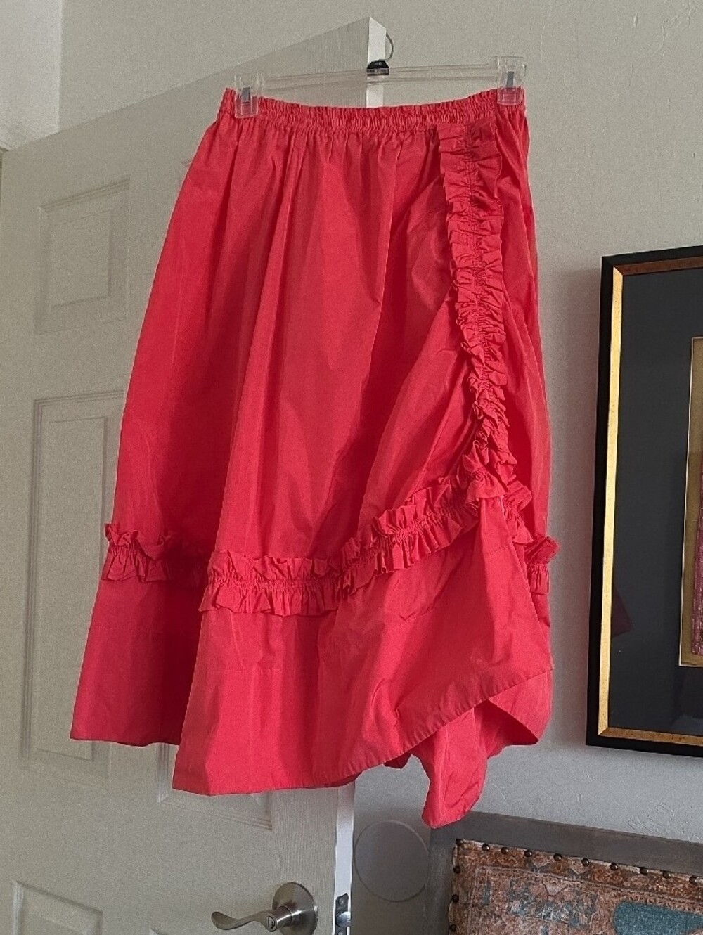 Molly Goddard Kids Coral Ruffle-Trim Bottoms - Picture 4 of 4